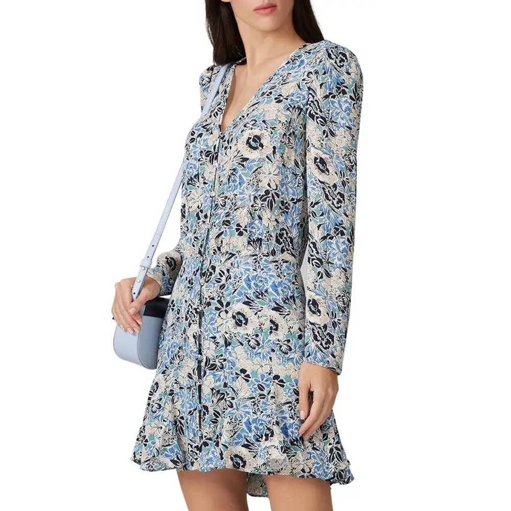 NWT Veronica Beard Riggins Dress in Floral Print (10)